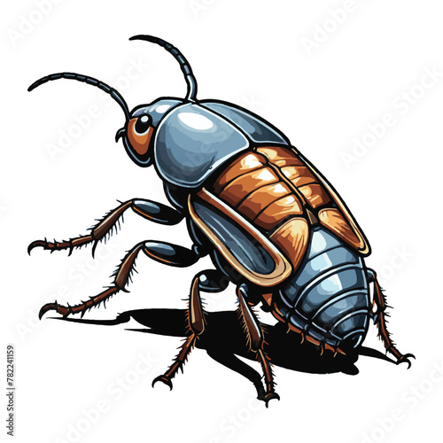 clipart vector cockroach