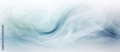 Smoke and Fog in Abstract White Background