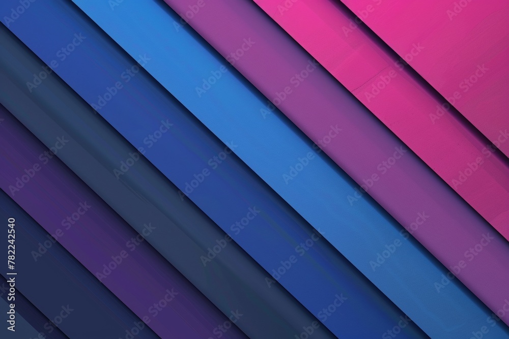 Fototapeta premium Abstract Blue and purple gradient background with diagonal lines