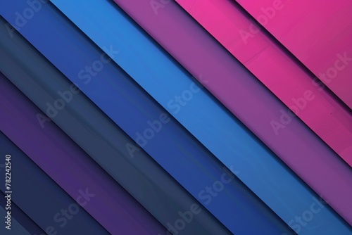 Abstract Blue and purple gradient background with diagonal lines