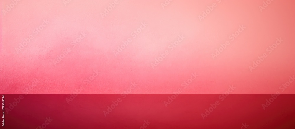 Obraz premium Red wall and floor