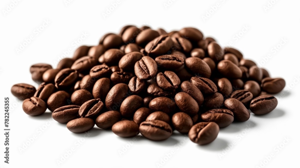 Aromatic coffee beans ready to brew Aromatic coffee beans ready to brew