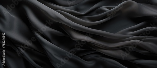 Long pattern on black fabric © HN Works