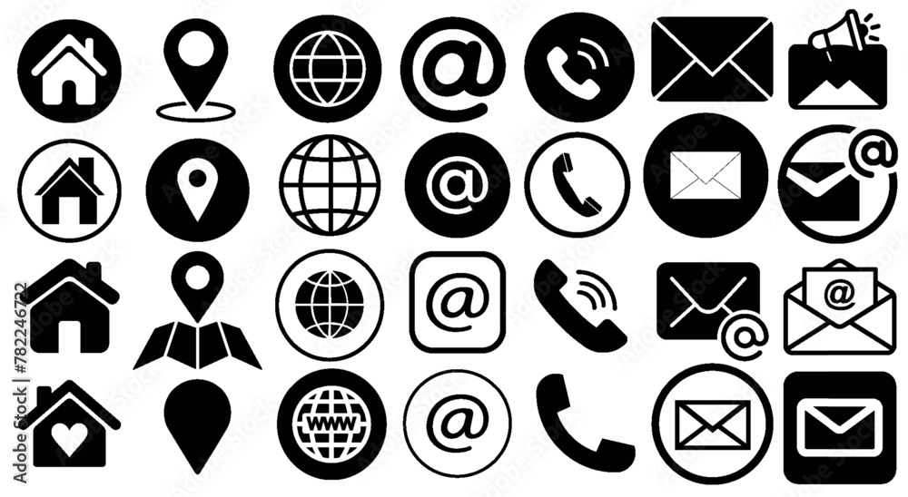 Web icon set. Website set icon vector. for computer and mobile. great ...