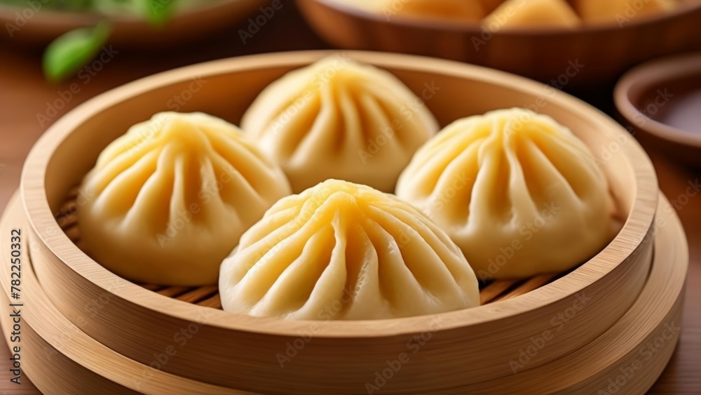 Delicious dumplings ready to be savored Delicious dumplings ready to be savored