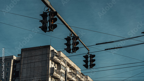 Traffic Light - Chişinau, Moldova