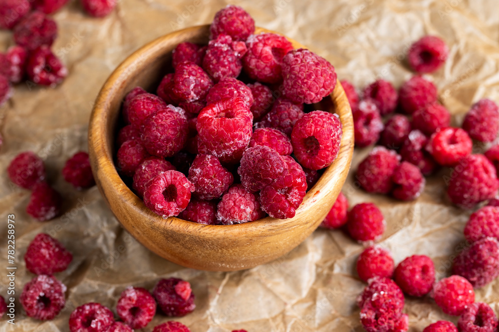 fresh frozen red raspberries for long-term storage fresh frozen red raspberries for long-term storage