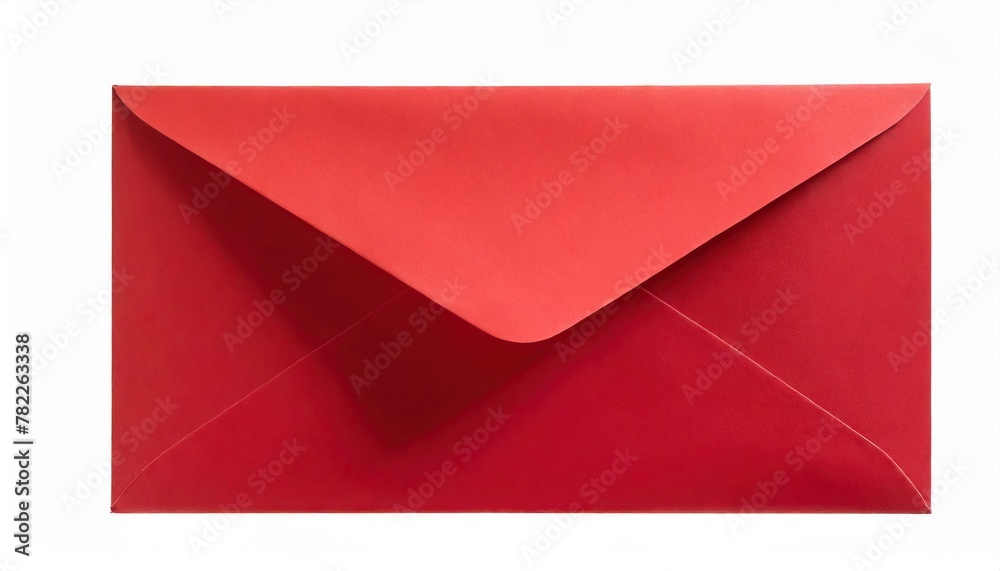 red envelope isolated on white background red envelope isolated on white background