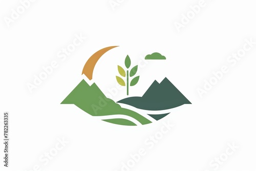 a logo for an eco-conscious brand promoting sustainability.