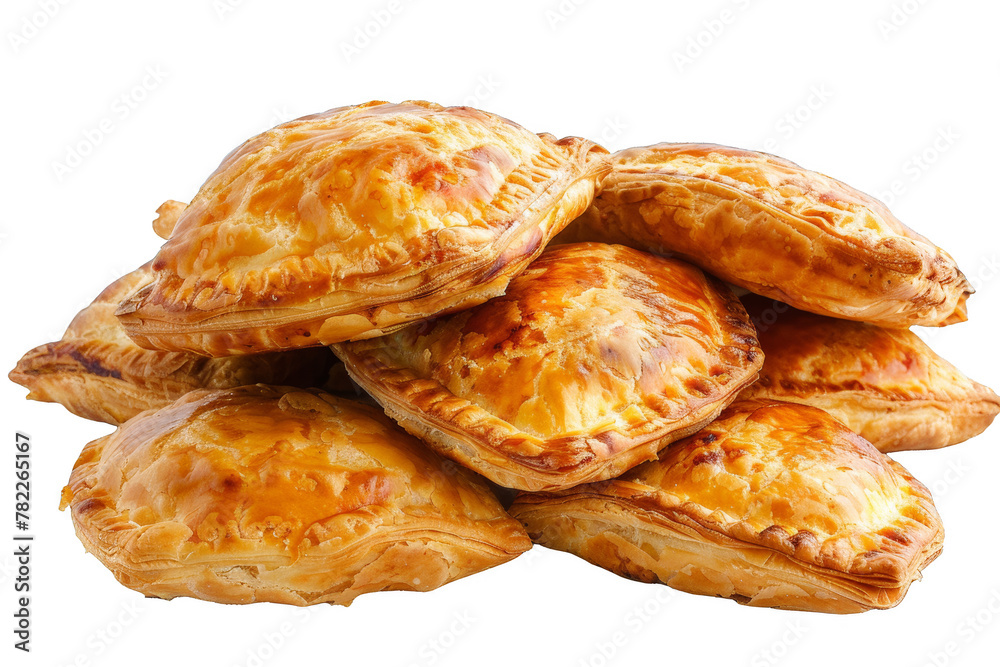 Stack of Cheesy Pastries