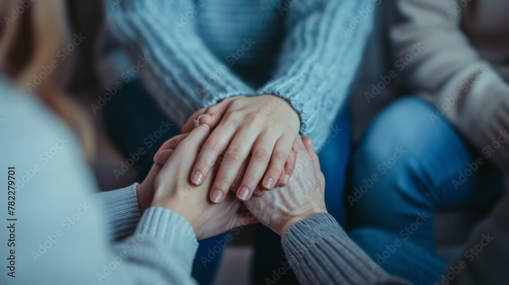 A Gentle Hand-Holding Moment