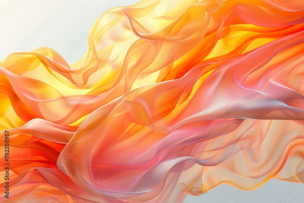 Colorful flowing silk绸缎 Colorful flowing silk绸缎