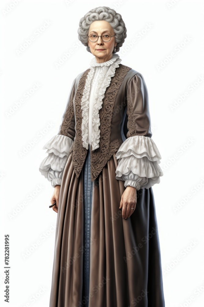 Portrait of an 18th Century Woman