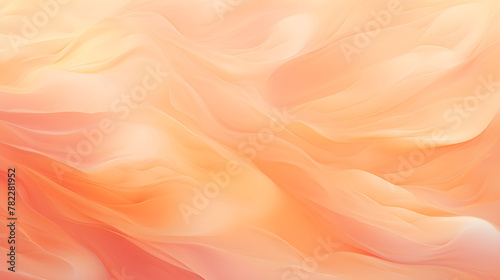 Abstract background in the trendy color of 2024, peach fuzz.