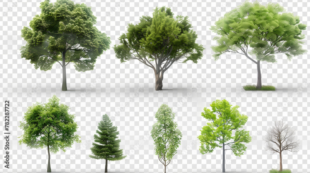 Fototapeta premium tree isolated on white