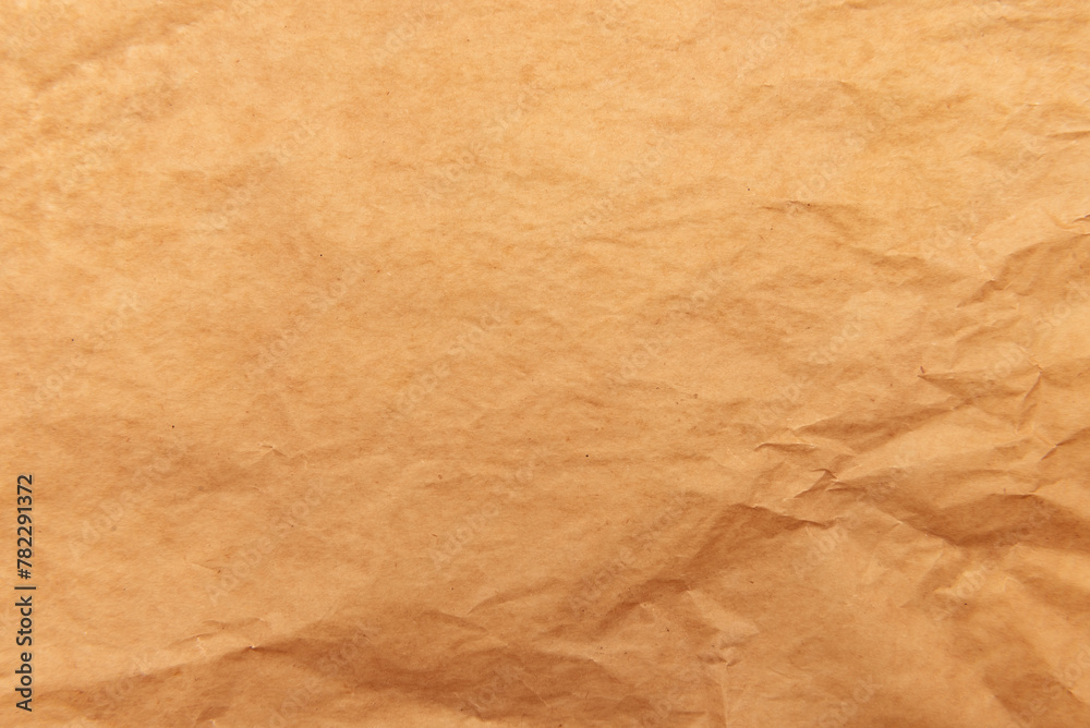 Brown craft paper texture. Background made of paper for packaging