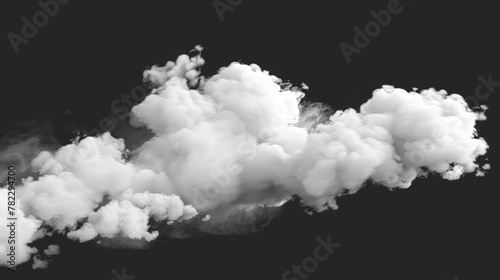 abstract 3d rendered illustration of clouds