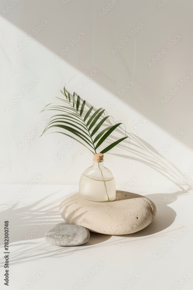 A minimalist representation of a wellness A minimalist representation of a wellness