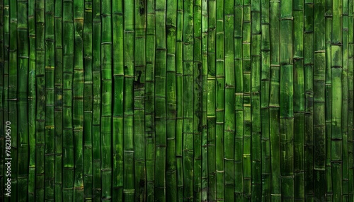 Bamboo wall background with texture