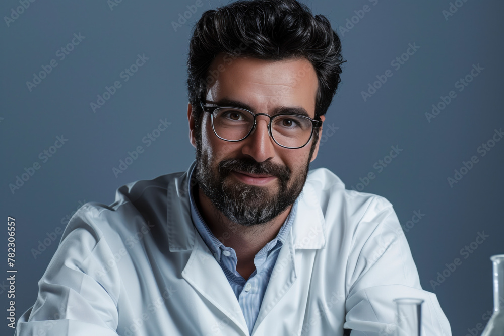 Photo of a Scientist, Generative AI Photo of a Scientist, Generative AI