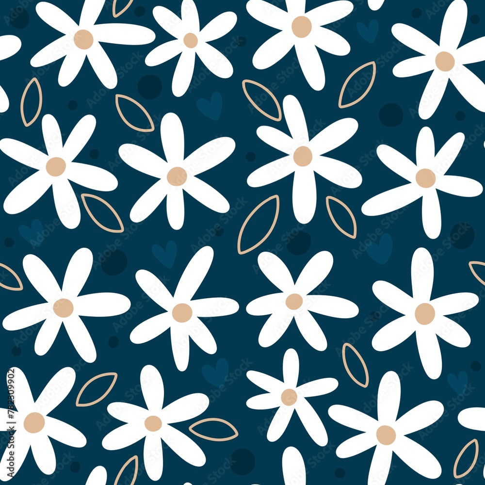 seamless pattern with flowers seamless pattern with flowers
