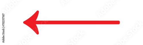Straight line with point on start and arrow on finish. Symbol of direction, aim, target, path, easy challenge, fast way, ideal plan isolated on white background. Vector graphic illustration