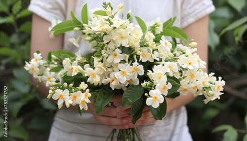Gorgeous arrangement of Jasmine flowers