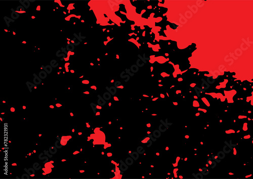 Red and Black grunge texture background