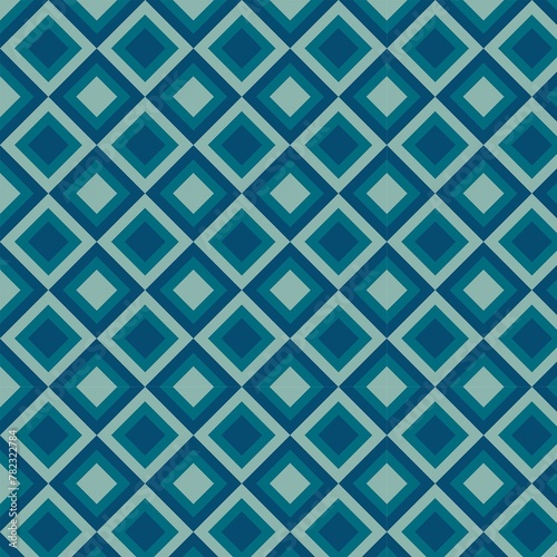 Vintage aestethic pattern with triangles in the style of the 70s and 60 Pro Vector