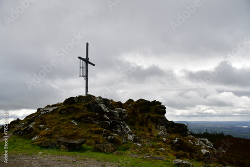 Cross in the  Blackstairs mountains range