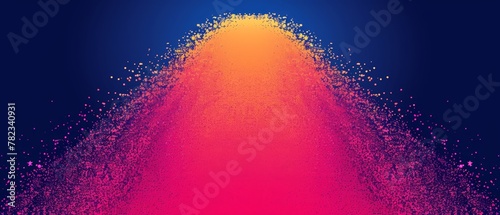   A red and blue background image with an appearance of numerous sprinkles