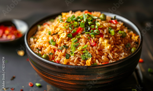 fried rice, the best food presentation