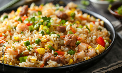 fried rice, the best food presentation