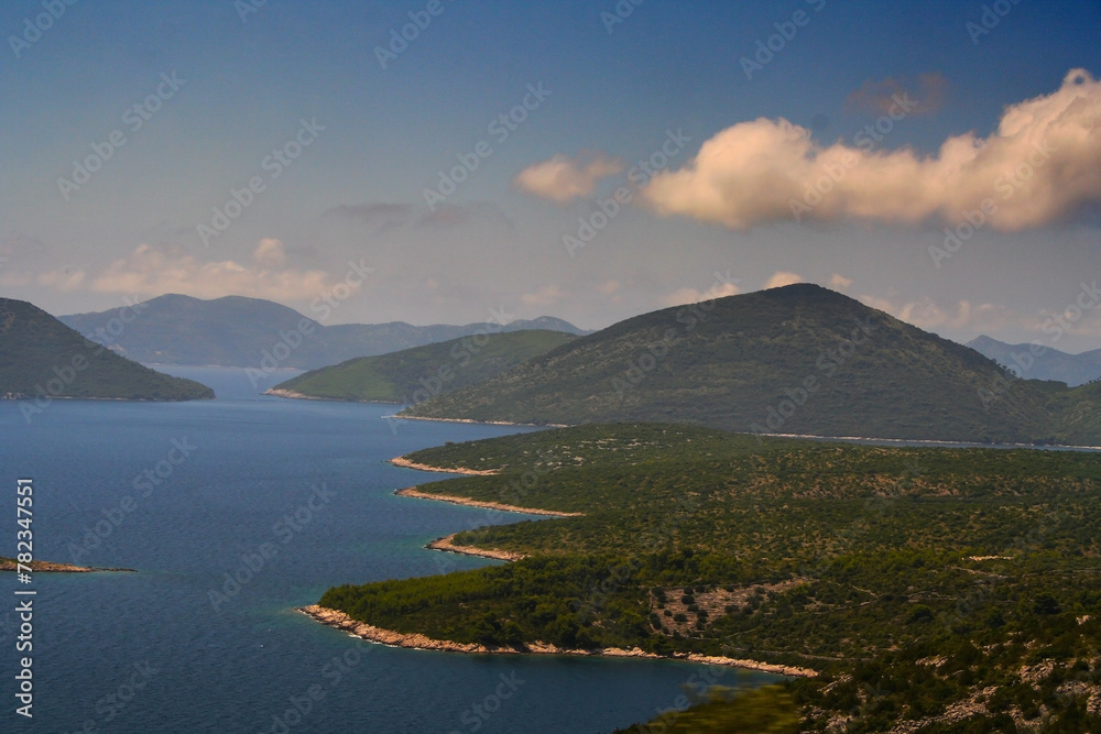 Croatia, a landscape with a view of water and port