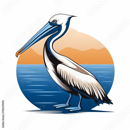 Pelican Majesty: Majestic Images of Coastal Avian Giants