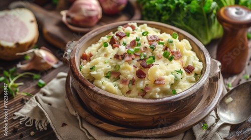 The traditional national cuisine of Ireland is a dish
Colcannon photo