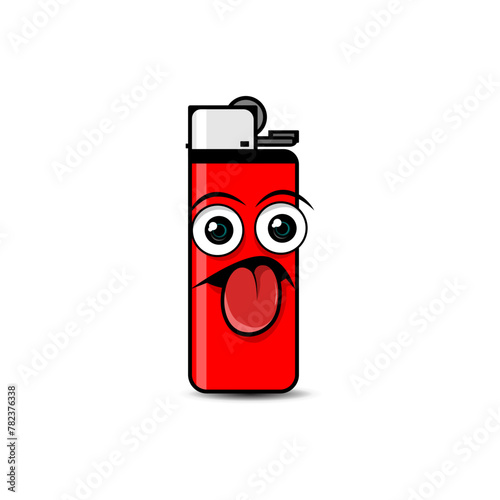 cartoon lighter vector