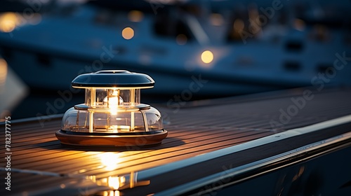 Boat lighting regulations specify vessel lighting requirements for safety, navigation, and compliance with maritime laws and regulations.
 photo