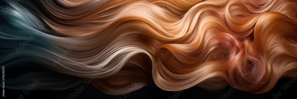 Serene Floral Backdrop Generative AI