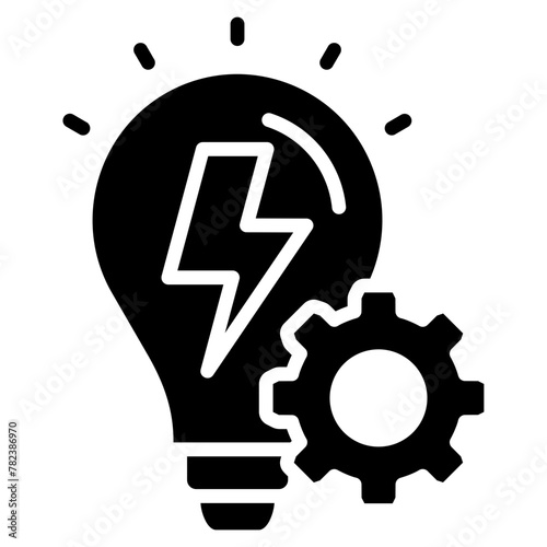 Innovation Icon Element For Design