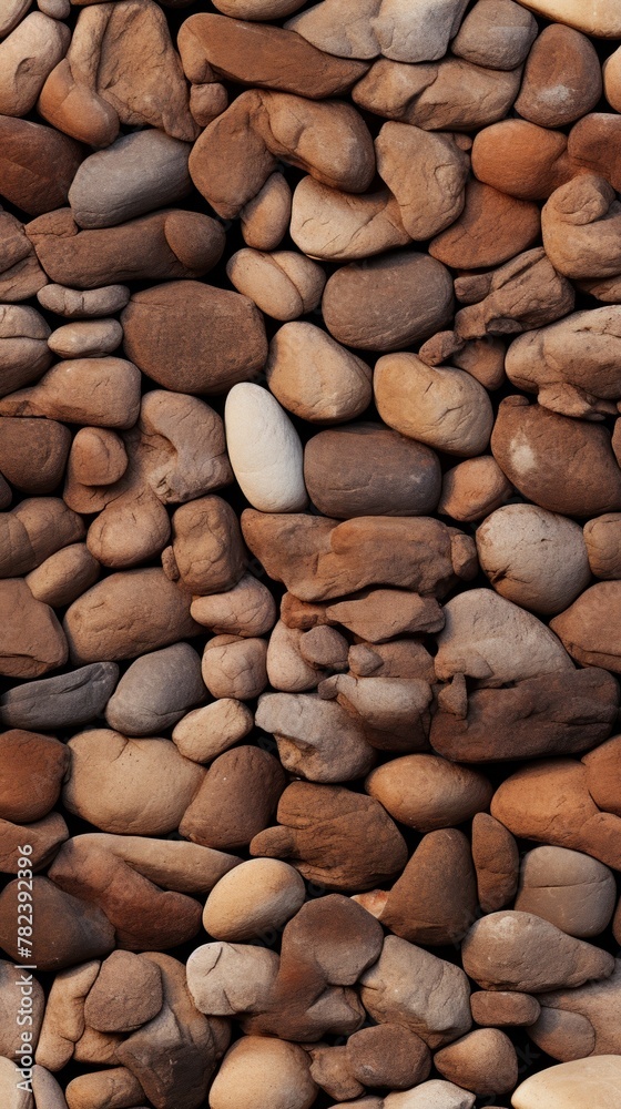 Detailed Image of Textured Brown Stone Surface Generative AI Detailed Image of Textured Brown Stone Surface Generative AI