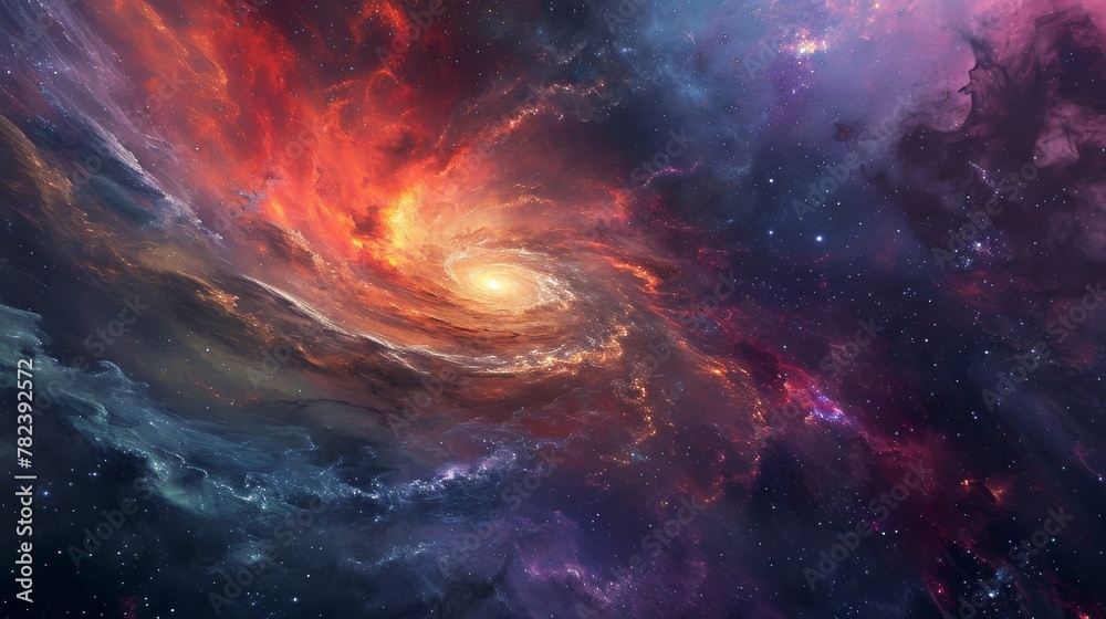 Space Galaxy Background