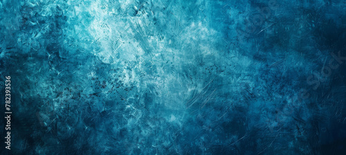 Blue Grunge Texture, Abstract Background for Copy