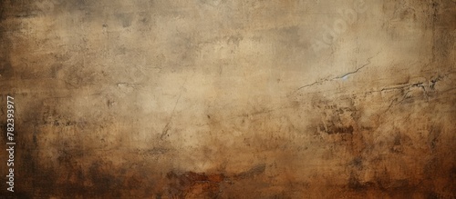 Brown and white textured wall