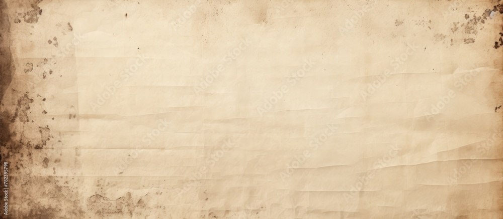 Old paper with torn edges on grungy background