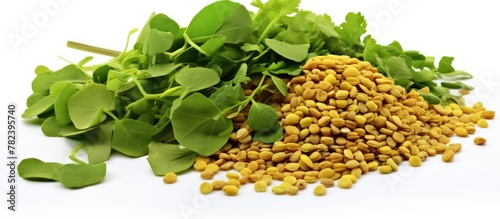 Close-up of green foliage a...