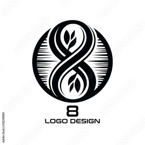 8 Logo Vector Design