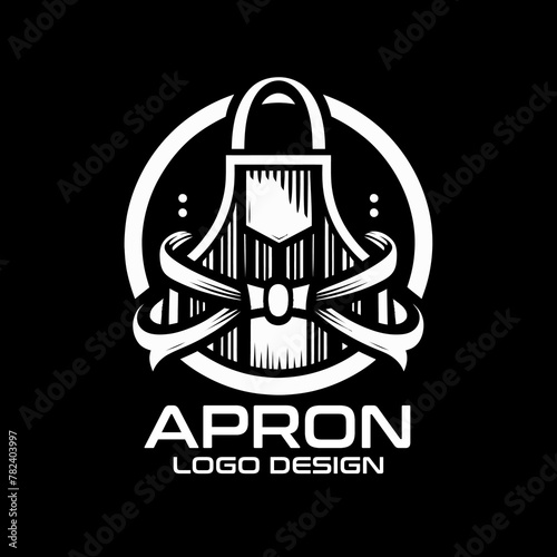 Apron Vector Logo Design photo