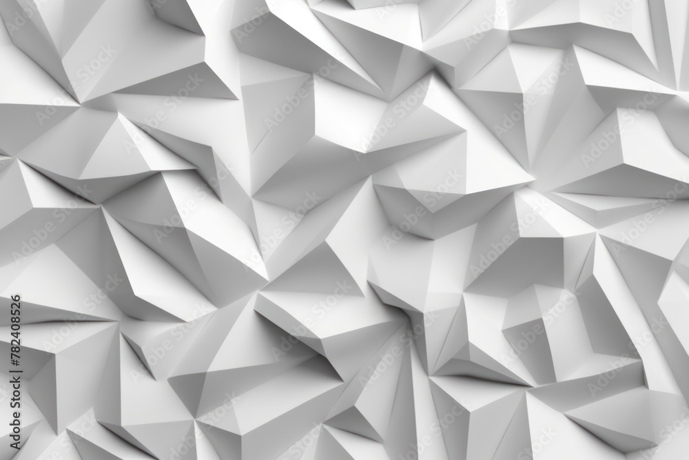 Minimalist Geometric Texture in Pristine White Generative AI Minimalist Geometric Texture in Pristine White Generative AI