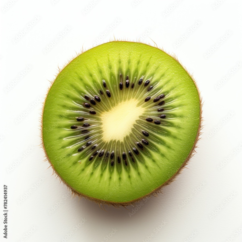 Minimalist Kiwi Fruit Still Life Generative AI